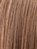 CHOOCLATE ROOTED 830.27.6 | Medium and Dark Brown with Light Auburn and Dark Strawberry Blonde Blend with Shaded Roots