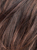 DARK CHOCOLATE ROOTED 6.33.4 | Dark Brown and Dark Auburn with Darkest Brown Blend with Shaded Roots