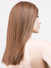 HAZELNUT ROOTED 830.31.6 | Medium Brown Blended with Light Auburn and Light Reddish Auburn with Dark Brown Blend and Shaded Roots